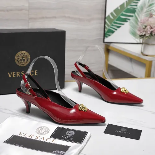 Cheap Versace Sandal For Women #1409984 Replica Wholesale [$118.00 USD] [ITEM#1409984] on Replica Versace Sandal