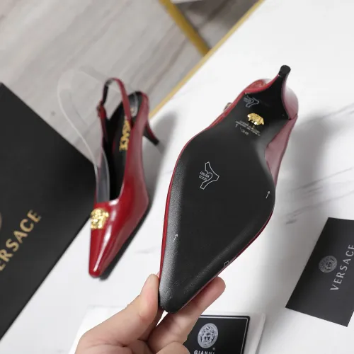 Cheap Versace Sandal For Women #1409984 Replica Wholesale [$118.00 USD] [ITEM#1409984] on Replica Versace Sandal