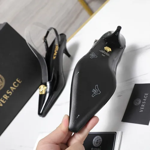 Cheap Versace Sandal For Women #1409986 Replica Wholesale [$118.00 USD] [ITEM#1409986] on Replica Versace Sandal