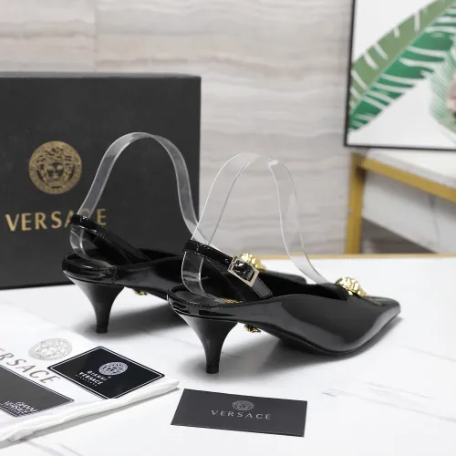 Cheap Versace Sandal For Women #1409986 Replica Wholesale [$118.00 USD] [ITEM#1409986] on Replica Versace Sandal