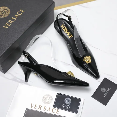 Cheap Versace Sandal For Women #1409986 Replica Wholesale [$118.00 USD] [ITEM#1409986] on Replica Versace Sandal