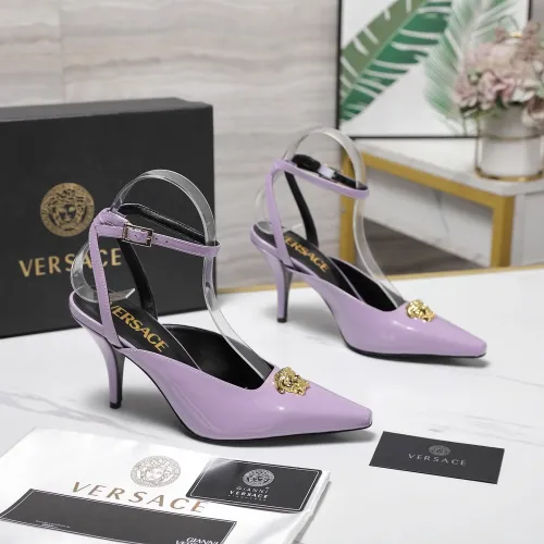 Cheap Versace Sandal For Women #1409988 Replica Wholesale [$118.00 USD] [ITEM#1409988] on Replica Versace Sandal