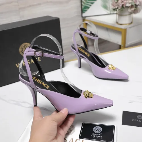 Cheap Versace Sandal For Women #1409988 Replica Wholesale [$118.00 USD] [ITEM#1409988] on Replica Versace Sandal