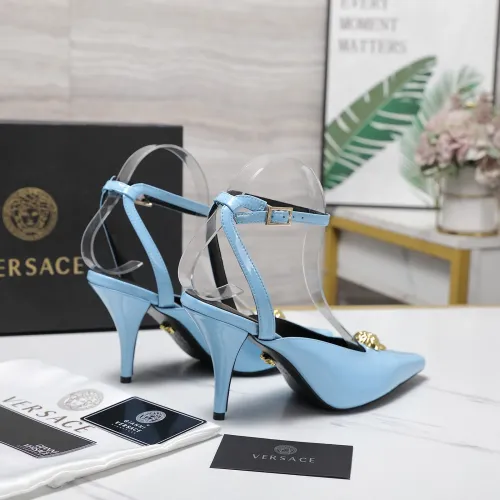 Cheap Versace Sandal For Women #1409989 Replica Wholesale [$118.00 USD] [ITEM#1409989] on Replica Versace Sandal