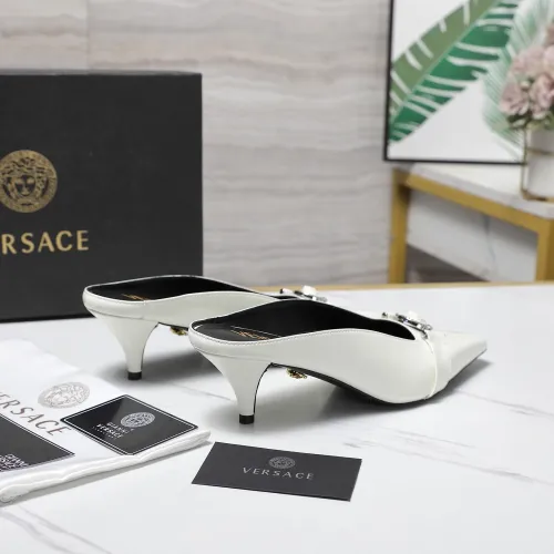 Cheap Versace Slippers For Women #1409992 Replica Wholesale [$118.00 USD] [ITEM#1409992] on Replica Versace Slippers