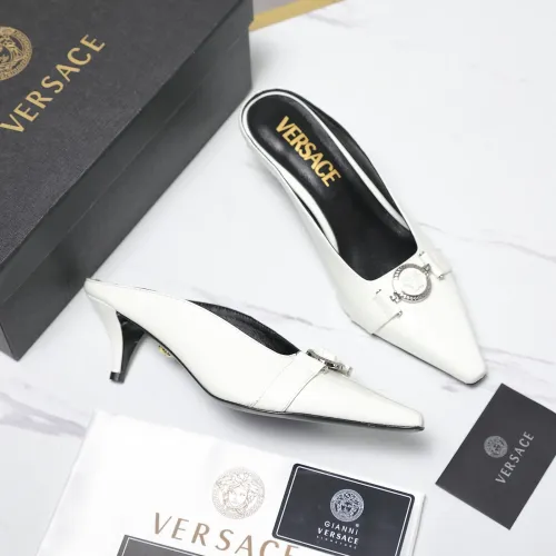 Cheap Versace Slippers For Women #1409992 Replica Wholesale [$118.00 USD] [ITEM#1409992] on Replica Versace Slippers