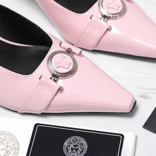 Cheap Versace Slippers For Women #1409993 Replica Wholesale [$118.00 USD] [ITEM#1409993] on Replica Versace Slippers