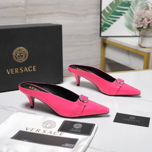 Cheap Versace Slippers For Women #1409994 Replica Wholesale [$118.00 USD] [ITEM#1409994] on Replica Versace Slippers
