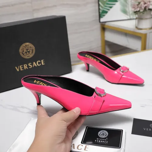 Cheap Versace Slippers For Women #1409994 Replica Wholesale [$118.00 USD] [ITEM#1409994] on Replica Versace Slippers