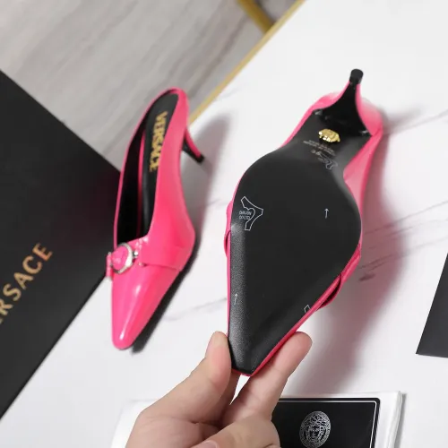 Cheap Versace Slippers For Women #1409994 Replica Wholesale [$118.00 USD] [ITEM#1409994] on Replica Versace Slippers