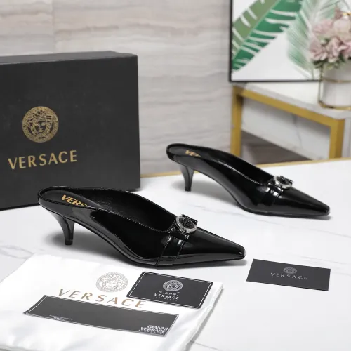 Cheap Versace Slippers For Women #1409996 Replica Wholesale [$118.00 USD] [ITEM#1409996] on Replica Versace Slippers