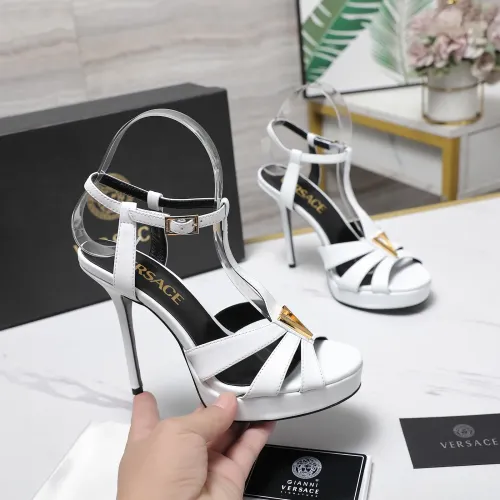 Cheap Versace Sandal For Women #1409997 Replica Wholesale [$118.00 USD] [ITEM#1409997] on Replica Versace Sandal