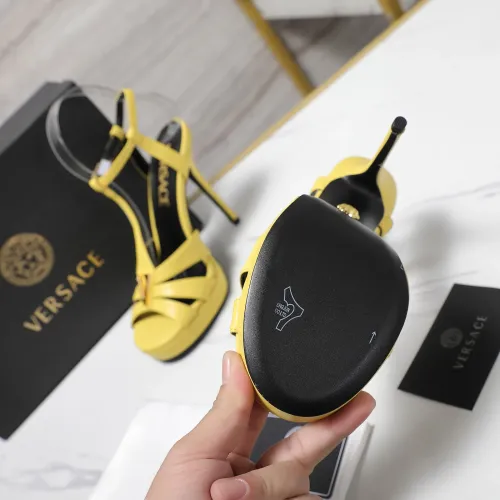 Cheap Versace Sandal For Women #1409998 Replica Wholesale [$118.00 USD] [ITEM#1409998] on Replica Versace Sandal