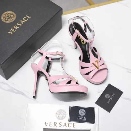 Cheap Versace Sandal For Women #1409999 Replica Wholesale [$118.00 USD] [ITEM#1409999] on Replica Versace Sandal