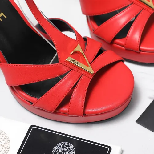 Cheap Versace Sandal For Women #1410000 Replica Wholesale [$118.00 USD] [ITEM#1410000] on Replica Versace Sandal