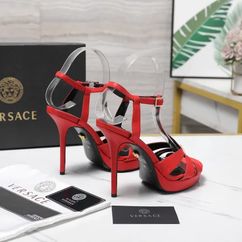 Cheap Versace Sandal For Women #1410000 Replica Wholesale [$118.00 USD] [ITEM#1410000] on Replica Versace Sandal