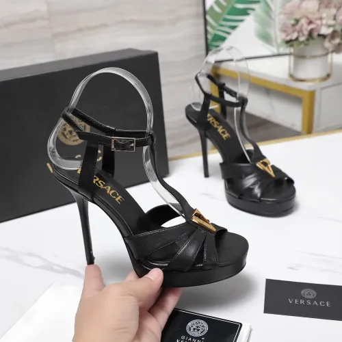 Cheap Versace Sandal For Women #1410001 Replica Wholesale [$118.00 USD] [ITEM#1410001] on Replica Versace Sandal