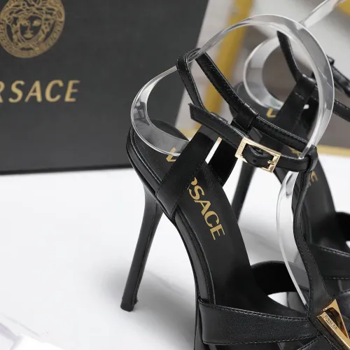 Cheap Versace Sandal For Women #1410001 Replica Wholesale [$118.00 USD] [ITEM#1410001] on Replica Versace Sandal