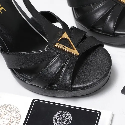Cheap Versace Sandal For Women #1410001 Replica Wholesale [$118.00 USD] [ITEM#1410001] on Replica Versace Sandal