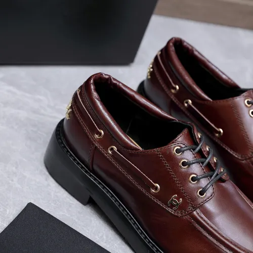 Cheap Chanel Leather Shoes For Women #1410025 Replica Wholesale [$122.00 USD] [ITEM#1410025] on Replica Chanel Leather Shoes