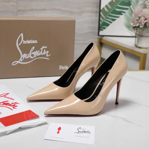 Cheap Christian Louboutin High-heeled shoes For Women #1410030 Replica Wholesale [$115.00 USD] [ITEM#1410030] on Replica Christian Louboutin High-heeled shoes