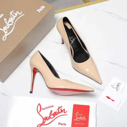 Cheap Christian Louboutin High-heeled shoes For Women #1410030 Replica Wholesale [$115.00 USD] [ITEM#1410030] on Replica Christian Louboutin High-heeled shoes