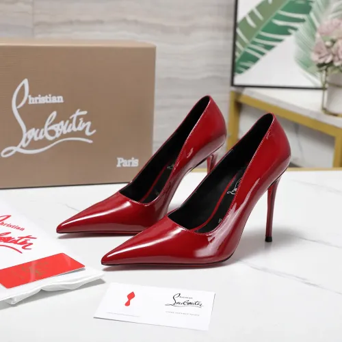 Cheap Christian Louboutin High-heeled shoes For Women #1410031 Replica Wholesale [$115.00 USD] [ITEM#1410031] on Replica Christian Louboutin High-heeled shoes