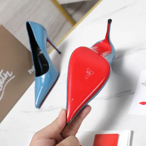 Cheap Christian Louboutin High-heeled shoes For Women #1410032 Replica Wholesale [$115.00 USD] [ITEM#1410032] on Replica Christian Louboutin High-heeled shoes