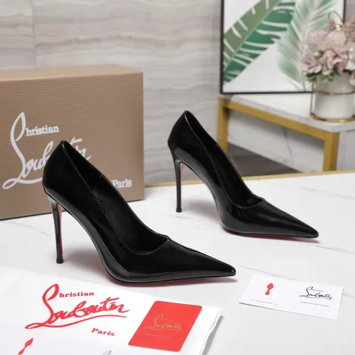 Cheap Christian Louboutin High-heeled shoes For Women #1410033 Replica Wholesale [$115.00 USD] [ITEM#1410033] on Replica Christian Louboutin High-heeled shoes