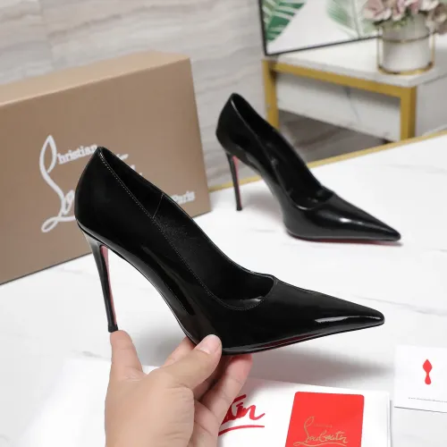 Cheap Christian Louboutin High-heeled shoes For Women #1410033 Replica Wholesale [$115.00 USD] [ITEM#1410033] on Replica Christian Louboutin High-heeled shoes