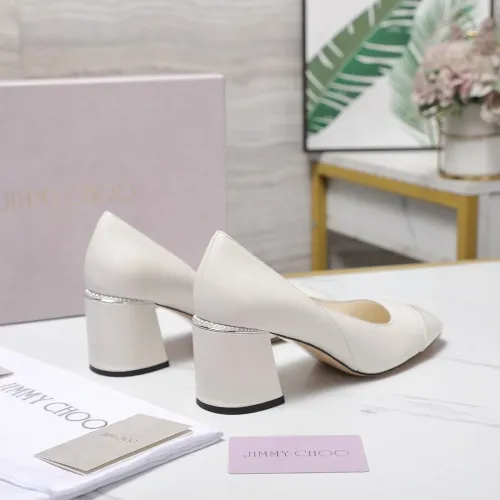 Cheap Jimmy Choo High-Heeled Shoes For Women #1410039 Replica Wholesale [$115.00 USD] [ITEM#1410039] on Replica Jimmy Choo High-Heeled Shoes