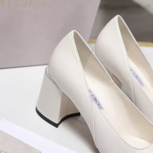 Cheap Jimmy Choo High-Heeled Shoes For Women #1410039 Replica Wholesale [$115.00 USD] [ITEM#1410039] on Replica Jimmy Choo High-Heeled Shoes