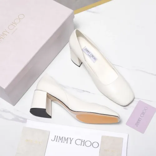 Cheap Jimmy Choo High-Heeled Shoes For Women #1410039 Replica Wholesale [$115.00 USD] [ITEM#1410039] on Replica Jimmy Choo High-Heeled Shoes