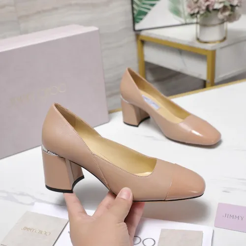 Cheap Jimmy Choo High-Heeled Shoes For Women #1410043 Replica Wholesale [$115.00 USD] [ITEM#1410043] on Replica Jimmy Choo High-Heeled Shoes
