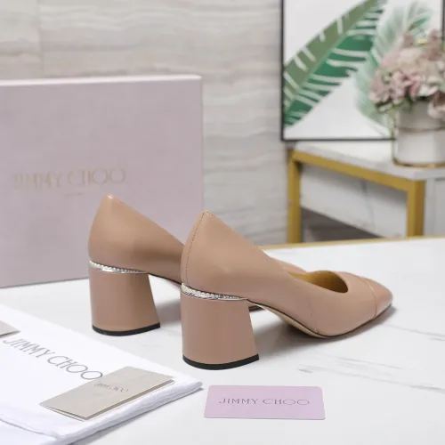 Cheap Jimmy Choo High-Heeled Shoes For Women #1410043 Replica Wholesale [$115.00 USD] [ITEM#1410043] on Replica Jimmy Choo High-Heeled Shoes