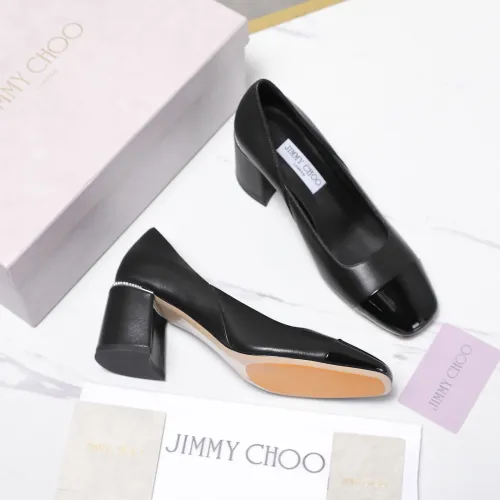 Cheap Jimmy Choo High-Heeled Shoes For Women #1410048 Replica Wholesale [$115.00 USD] [ITEM#1410048] on Replica Jimmy Choo High-Heeled Shoes