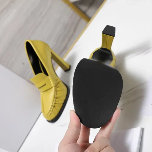 Cheap Yves Saint Laurent YSL High-Heeled Shoes For Women #1410054 Replica Wholesale [$128.00 USD] [ITEM#1410054] on Replica Yves Saint Laurent YSL High-Heeled Shoes