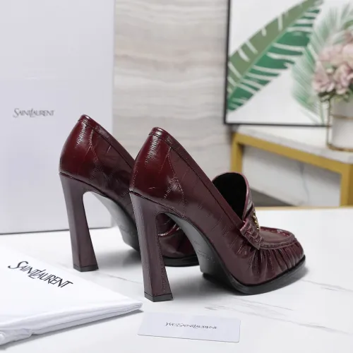 Cheap Yves Saint Laurent YSL High-Heeled Shoes For Women #1410056 Replica Wholesale [$128.00 USD] [ITEM#1410056] on Replica Yves Saint Laurent YSL High-Heeled Shoes