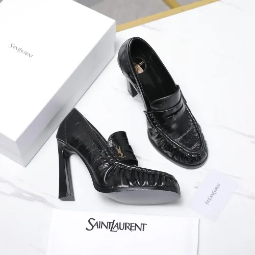 Cheap Yves Saint Laurent YSL High-Heeled Shoes For Women #1410058 Replica Wholesale [$128.00 USD] [ITEM#1410058] on Replica Yves Saint Laurent YSL High-Heeled Shoes