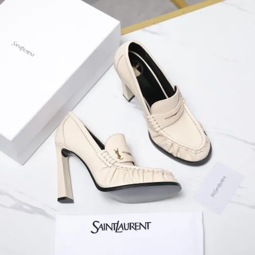 Cheap Yves Saint Laurent YSL High-Heeled Shoes For Women #1410059 Replica Wholesale [$128.00 USD] [ITEM#1410059] on Replica Yves Saint Laurent YSL High-Heeled Shoes