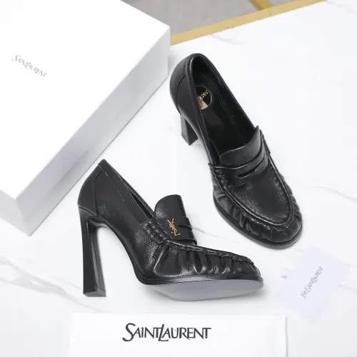 Cheap Yves Saint Laurent YSL High-Heeled Shoes For Women #1410061 Replica Wholesale [$128.00 USD] [ITEM#1410061] on Replica Yves Saint Laurent YSL High-Heeled Shoes