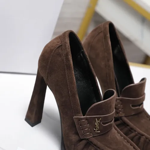 Cheap Yves Saint Laurent YSL High-Heeled Shoes For Women #1410063 Replica Wholesale [$128.00 USD] [ITEM#1410063] on Replica Yves Saint Laurent YSL High-Heeled Shoes
