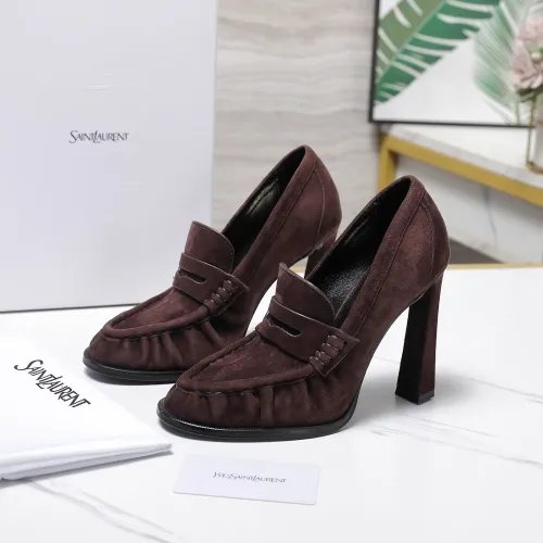 Cheap Yves Saint Laurent YSL High-Heeled Shoes For Women #1410064 Replica Wholesale [$128.00 USD] [ITEM#1410064] on Replica Yves Saint Laurent YSL High-Heeled Shoes