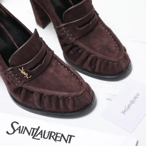 Cheap Yves Saint Laurent YSL High-Heeled Shoes For Women #1410064 Replica Wholesale [$128.00 USD] [ITEM#1410064] on Replica Yves Saint Laurent YSL High-Heeled Shoes