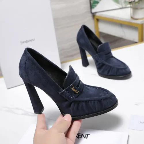 Cheap Yves Saint Laurent YSL High-Heeled Shoes For Women #1410065 Replica Wholesale [$128.00 USD] [ITEM#1410065] on Replica Yves Saint Laurent YSL High-Heeled Shoes