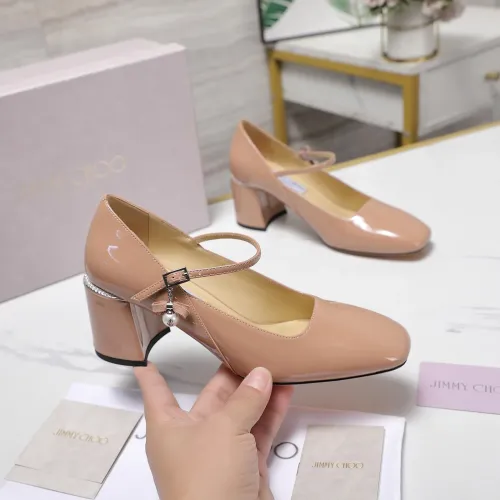 Cheap Jimmy Choo High-Heeled Shoes For Women #1410070 Replica Wholesale [$115.00 USD] [ITEM#1410070] on Replica Jimmy Choo High-Heeled Shoes