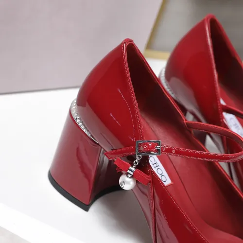 Cheap Jimmy Choo High-Heeled Shoes For Women #1410073 Replica Wholesale [$115.00 USD] [ITEM#1410073] on Replica Jimmy Choo High-Heeled Shoes