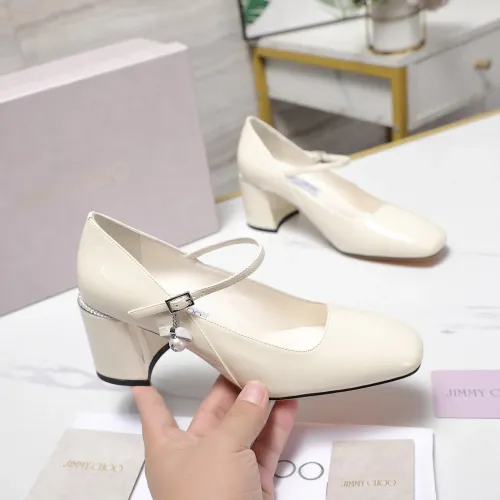 Cheap Jimmy Choo High-Heeled Shoes For Women #1410076 Replica Wholesale [$115.00 USD] [ITEM#1410076] on Replica Jimmy Choo High-Heeled Shoes