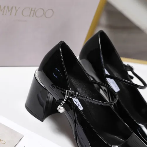 Cheap Jimmy Choo High-Heeled Shoes For Women #1410077 Replica Wholesale [$115.00 USD] [ITEM#1410077] on Replica Jimmy Choo High-Heeled Shoes