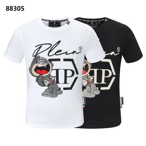 Cheap Philipp Plein PP T-Shirts Short Sleeved For Men #1410118 Replica Wholesale [$27.00 USD] [ITEM#1410118] on Replica Philipp Plein PP T-Shirts